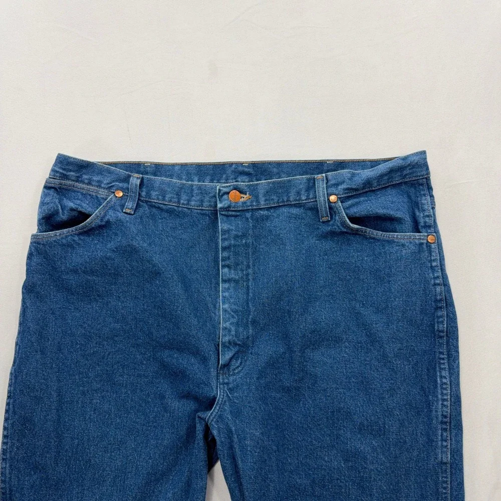 Wrangler Jeans Cowboy Cut 936PWD Slim Fit Blue Denim Mens 42x32